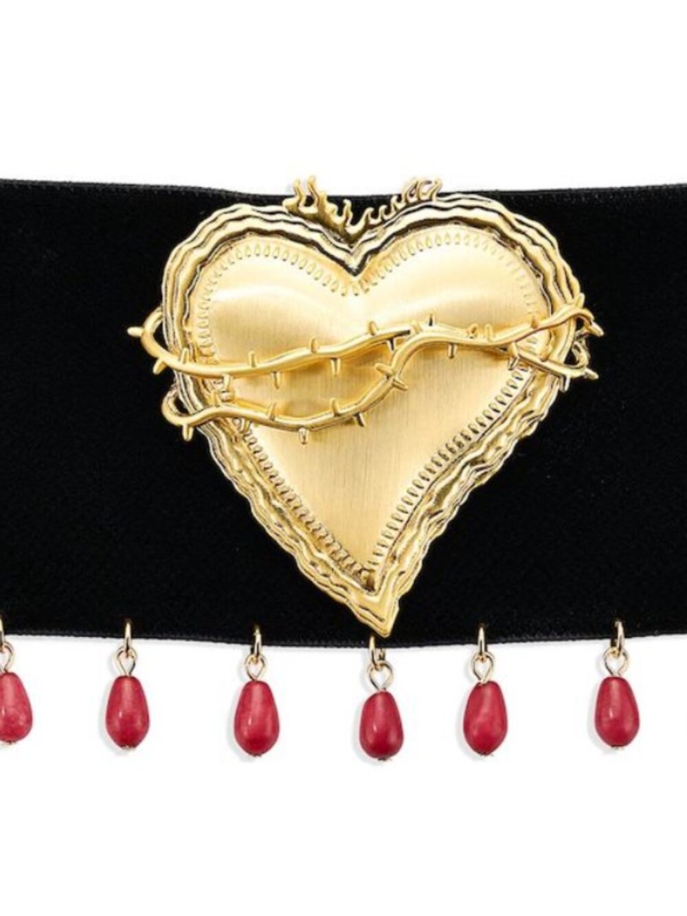 The M Jewelers x Mirror Palais Limited Edition Velvet Choker - Picture 2 of 3
